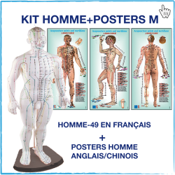 Kit modello da uomo + Poster MAN EN4