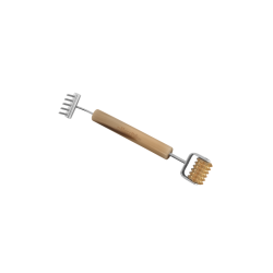 Mini Râteau - Cylindre Yin en acier et corne