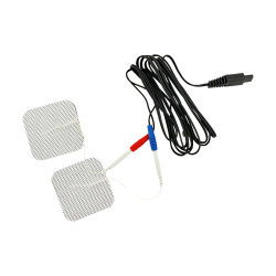 Set of 6 cables + adhesive electrodes for electrostimulator elec t6